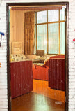 Shiny Flash Silver Line String Curtain