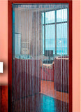 Shiny Flash Silver Line String Curtain