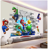 Super Mario Bros Kids Removable Wall Sticker