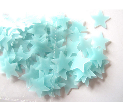 100PC Kids Bedroom Stars Wall Stickers