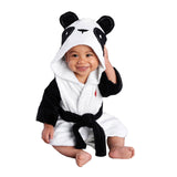 Cute Boys Girls Animal Ears Bathrobe